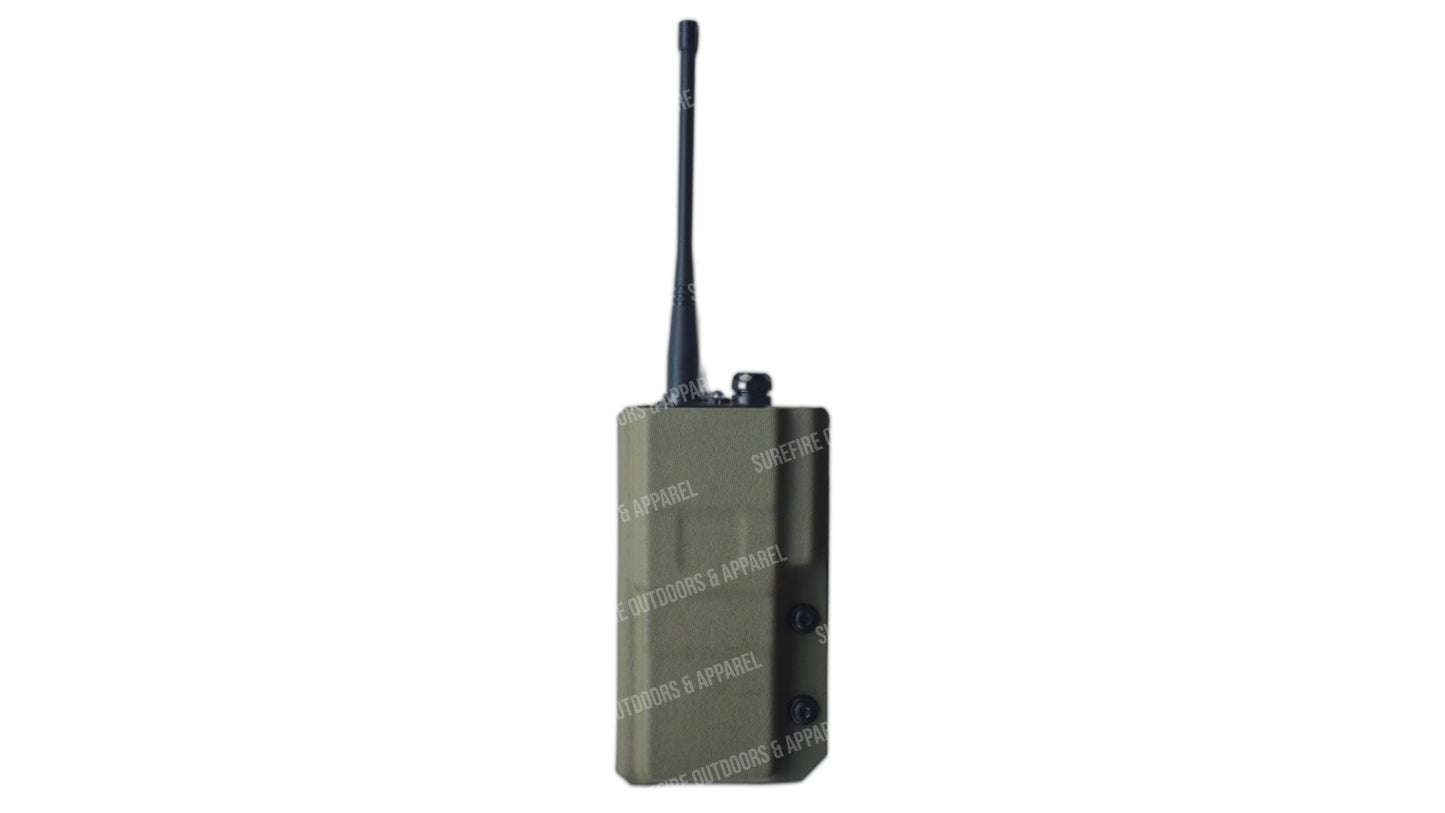Kydex Radio Carrier - Baofeng UV5R - SurefireOutdoors - Deadly Customs