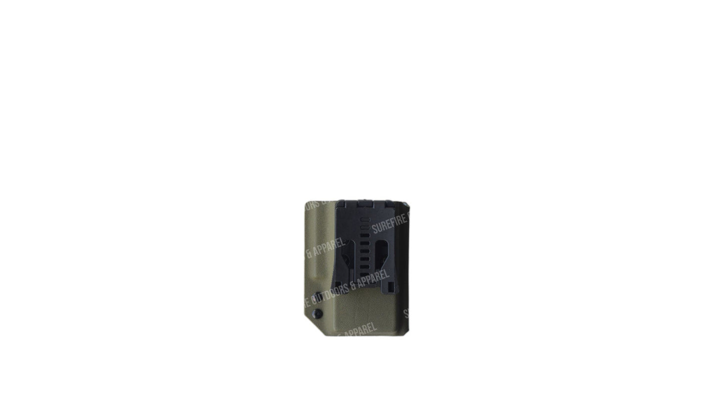 Kydex Radio Carrier - Baofeng UV5R - SurefireOutdoors - Deadly Customs