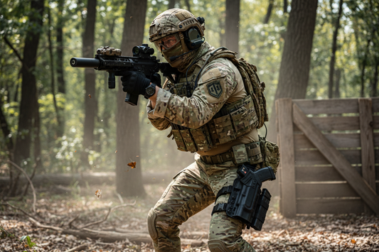Airsoft Holster Setup Guide: Belt Holster vs Drop Leg Holster