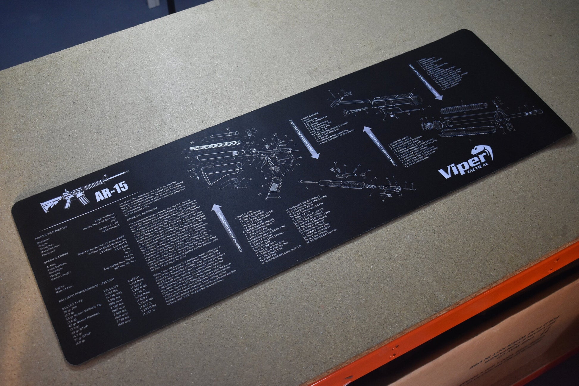 Airsoft Cleaning & Maintenance Mat - SurefireOutdoors - Viper Tactical