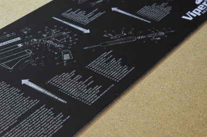 Airsoft Cleaning & Maintenance Mat - SurefireOutdoors - Viper Tactical