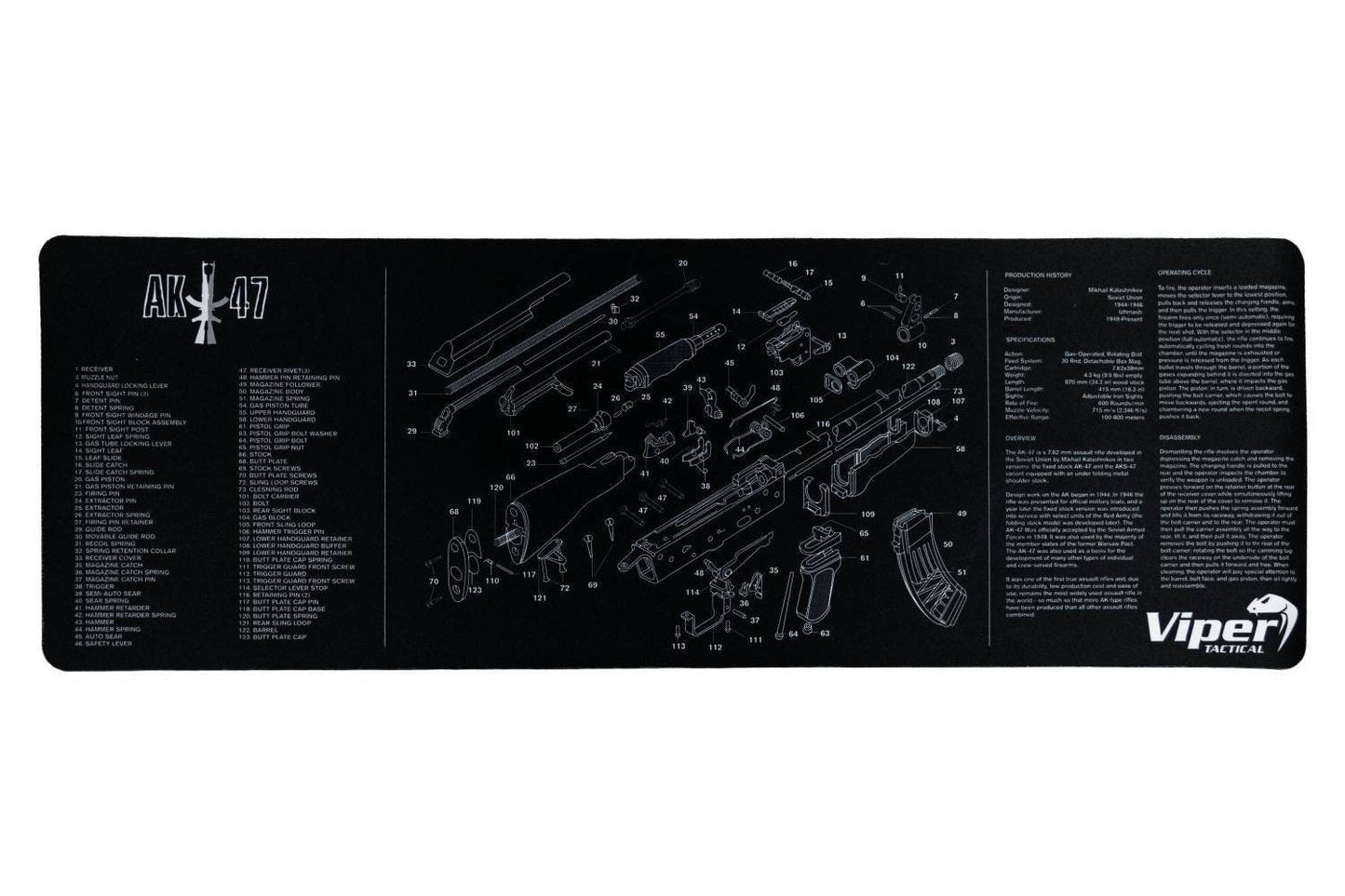 Airsoft Cleaning & Maintenance Mat - SurefireOutdoors - Viper Tactical