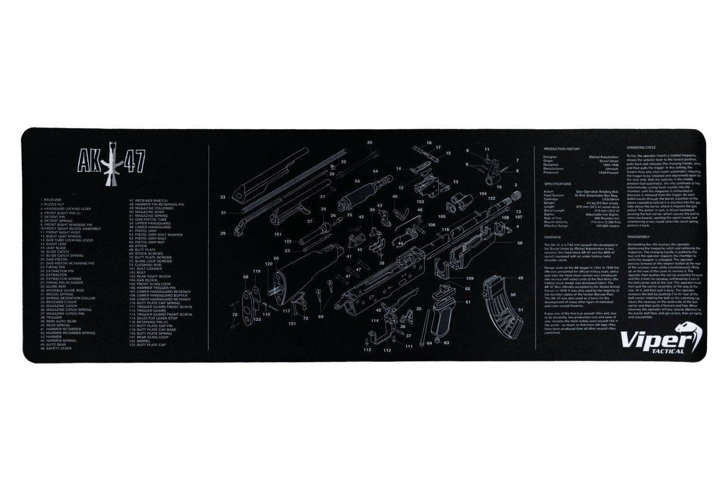 Airsoft Cleaning & Maintenance Mat - SurefireOutdoors - Viper Tactical