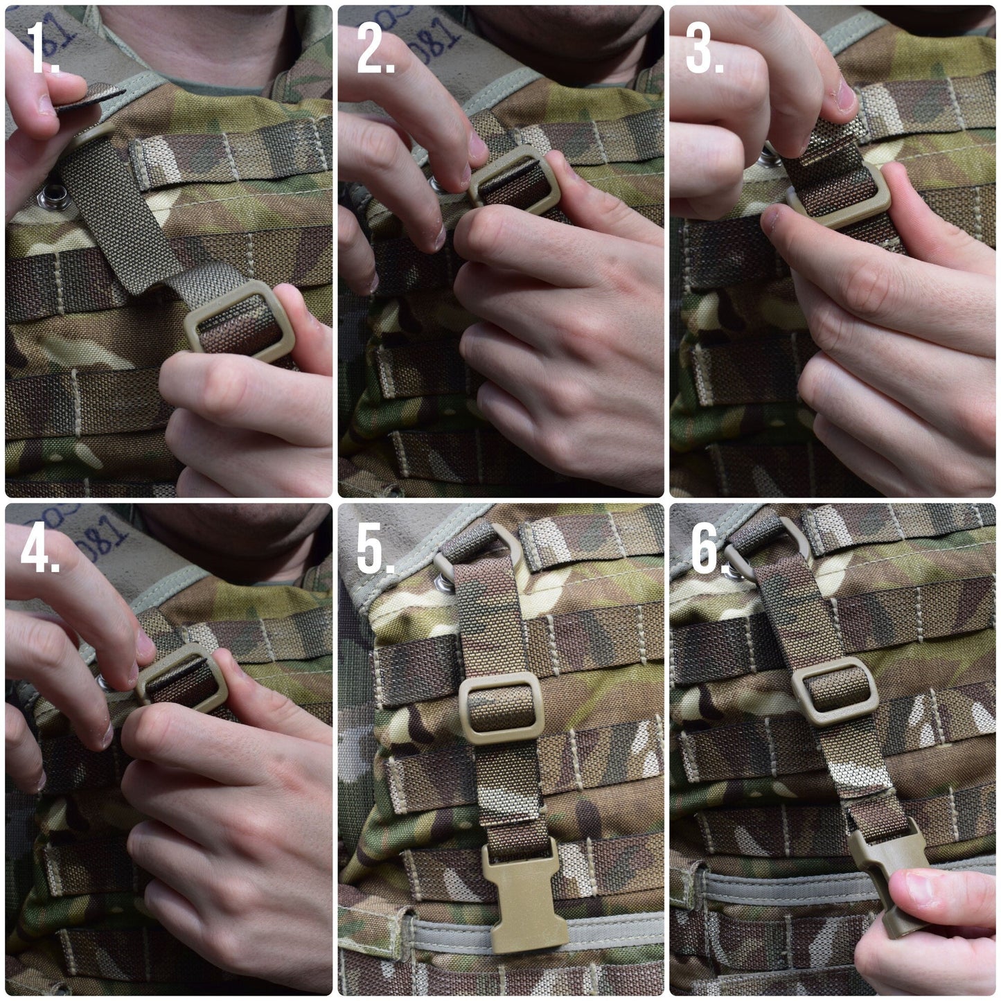 Osprey Plate Carrier Sling Point - SurefireOutdoors - British Armed Forces